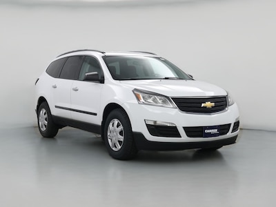 White 2017 Chevrolet Traverse LS