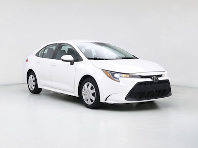 White 2021 Toyota Corolla LE