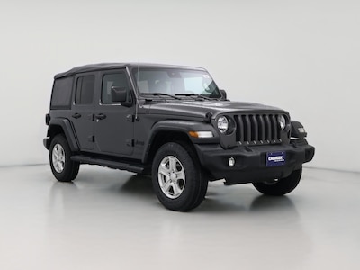Gray 2021 Jeep Wrangler Unlimited Sport S