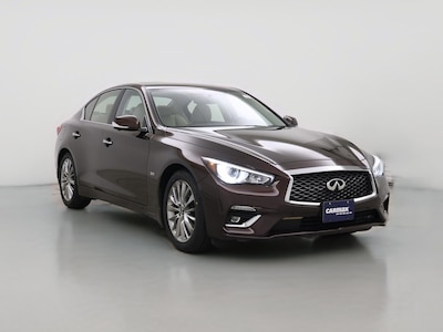 Brown 2020 Infiniti Q50 Luxe