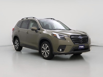 Green 2022 Subaru Forester Limited