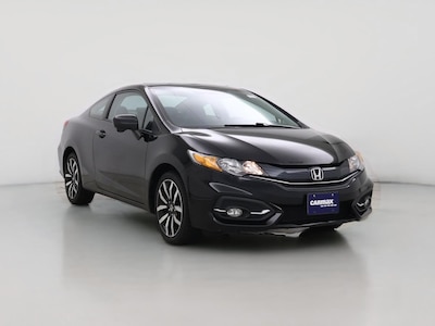 Black 2015 Honda Civic EX-L