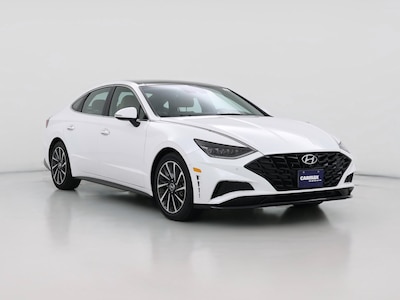 White 2022 Hyundai Sonata Limited