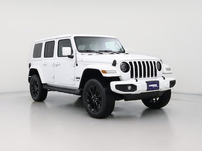 White 2022 Jeep Wrangler Unlimited Sahara High Altitude