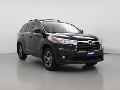 Black 2016 Toyota Highlander XLE