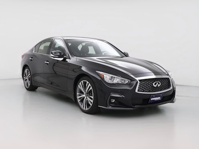 Black 2022 Infiniti Q50 Sensory