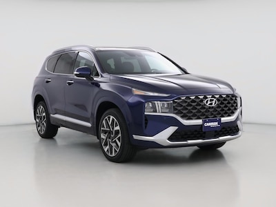 Blue 2022 Hyundai Santa Fe Calligraphy