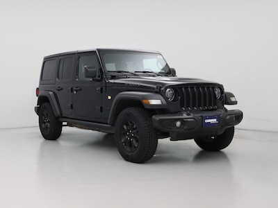 Black 2022 Jeep Wrangler Unlimited Willys