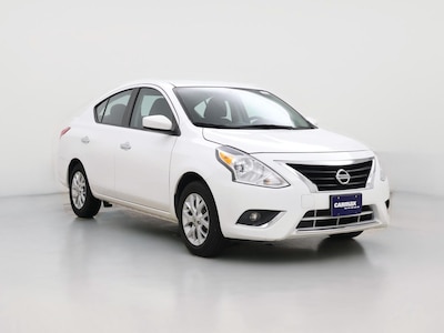 White 2018 Nissan Versa SV
