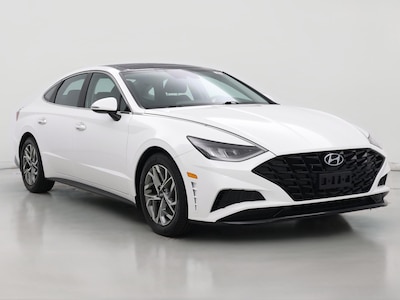 White 2022 Hyundai Sonata SEL