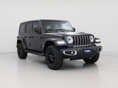 Gray 2021 Jeep Wrangler 4XE PHEV Unlimited Sahara