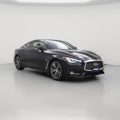 Black 2018 Infiniti Q60 Luxe