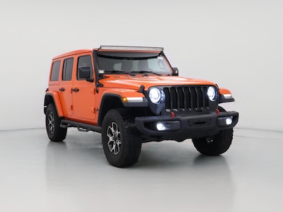 Orange 2020 Jeep Wrangler Unlimited Rubicon