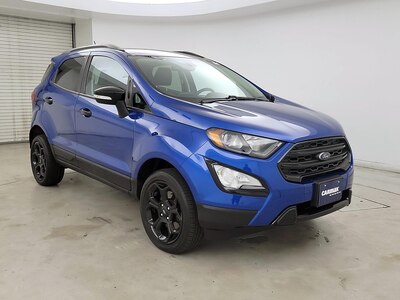 Blue 2021 Ford EcoSport SES