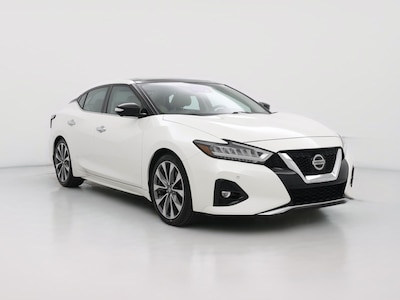 White 2020 Nissan Maxima Platinum