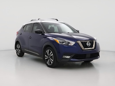 Blue 2020 Nissan Kicks SR
