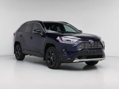 Blue 2020 Toyota RAV4 Hybrid XSE