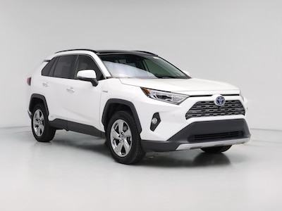 White 2019 Toyota RAV4 Hybrid Limited