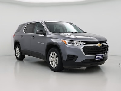 Silver 2021 Chevrolet Traverse LS