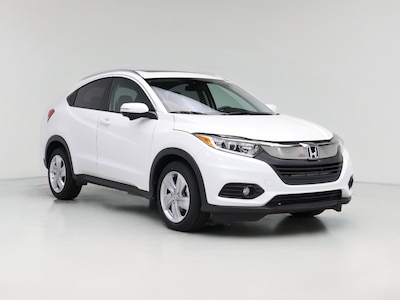 White 2019 Honda HR-V EX