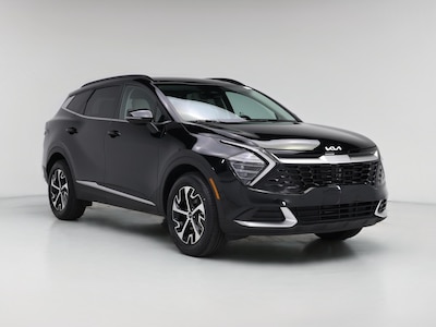 Black 2024 Kia Sportage Hybrid EX