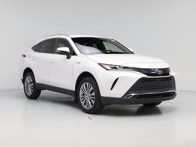 White 2021 Toyota Venza Hybrid XLE