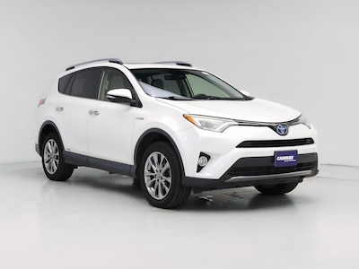 White 2017 Toyota RAV4 Hybrid Limited
