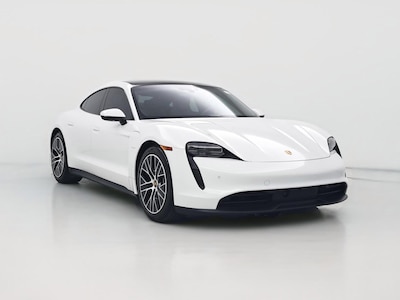 White 2023 Porsche Taycan Electric