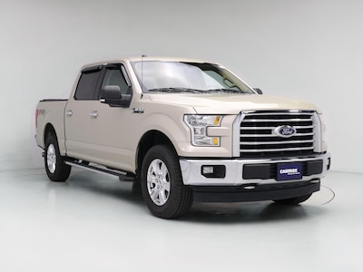 Tan 2017 Ford F150 XLT