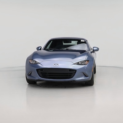 Blue 2017 Mazda MX-5 Miata RF Grand Touring