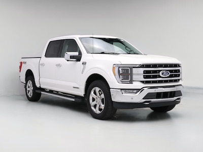 White 2021 Ford F150 Lariat