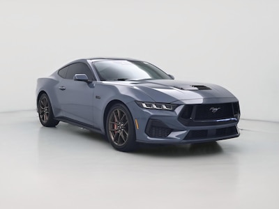 Blue 2024 Ford Mustang GT Premium