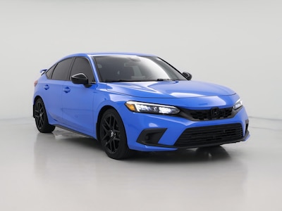 Blue 2024 Honda Civic Sport
