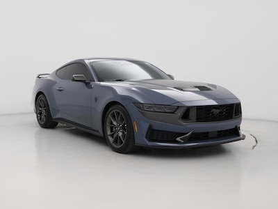 Blue 2025 Ford Mustang Dark Horse