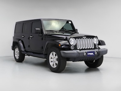 Black 2016 Jeep Wrangler Unlimited Sahara
