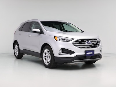 Silver 2019 Ford Edge SEL