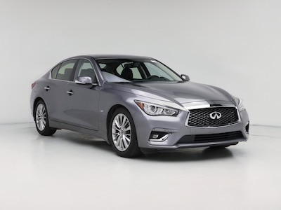 Gray 2020 Infiniti Q50 Luxe