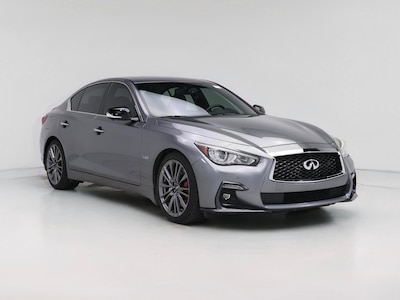 Gray 2018 Infiniti Q50 Red Sport 400