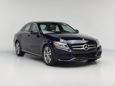 Blue 2017 Mercedes-Benz C300