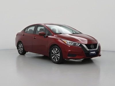 Red 2020 Nissan Versa SV