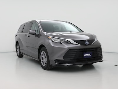 Gray 2023 Toyota Sienna Hybrid LE