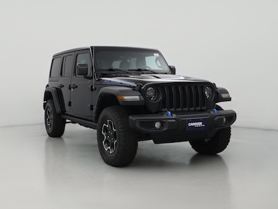 Black 2023 Jeep Wrangler 4XE PHEV Unlimited Rubicon