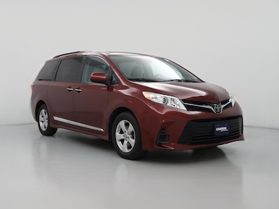 Red 2020 Toyota Sienna LE