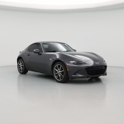 Gray 2022 Mazda MX-5 Miata RF Grand Touring
