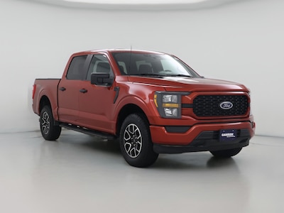 Orange 2023 Ford F150 XL