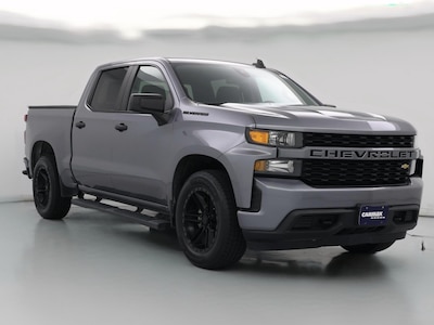 Gray 2022 Chevrolet Silverado 1500 LTD Custom