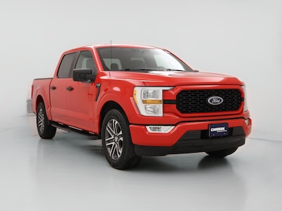 Red 2021 Ford F150 XL