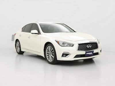 White 2022 Infiniti Q50 Luxe