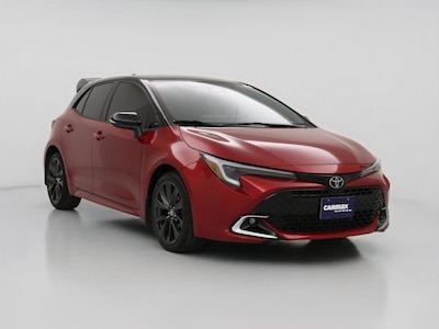 Red 2023 Toyota Corolla Hatchback XSE