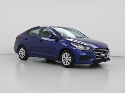Blue 2022 Hyundai Accent SE